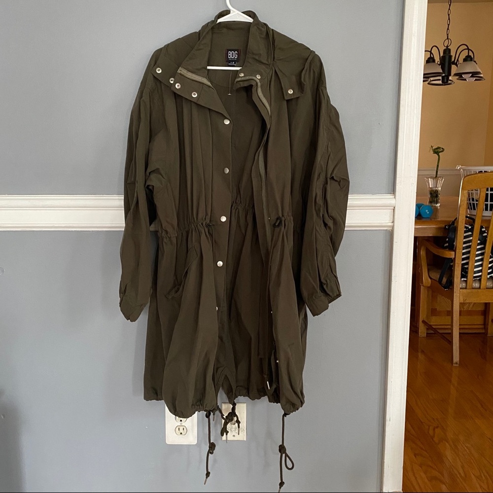 Urban Outfitters BDG Anorak Army Green Jacket